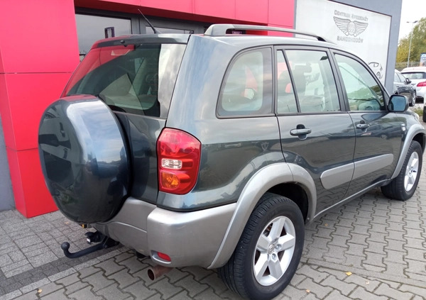 Toyota RAV4 cena 21900 przebieg: 202800, rok produkcji 2004 z Jutrosin małe 106